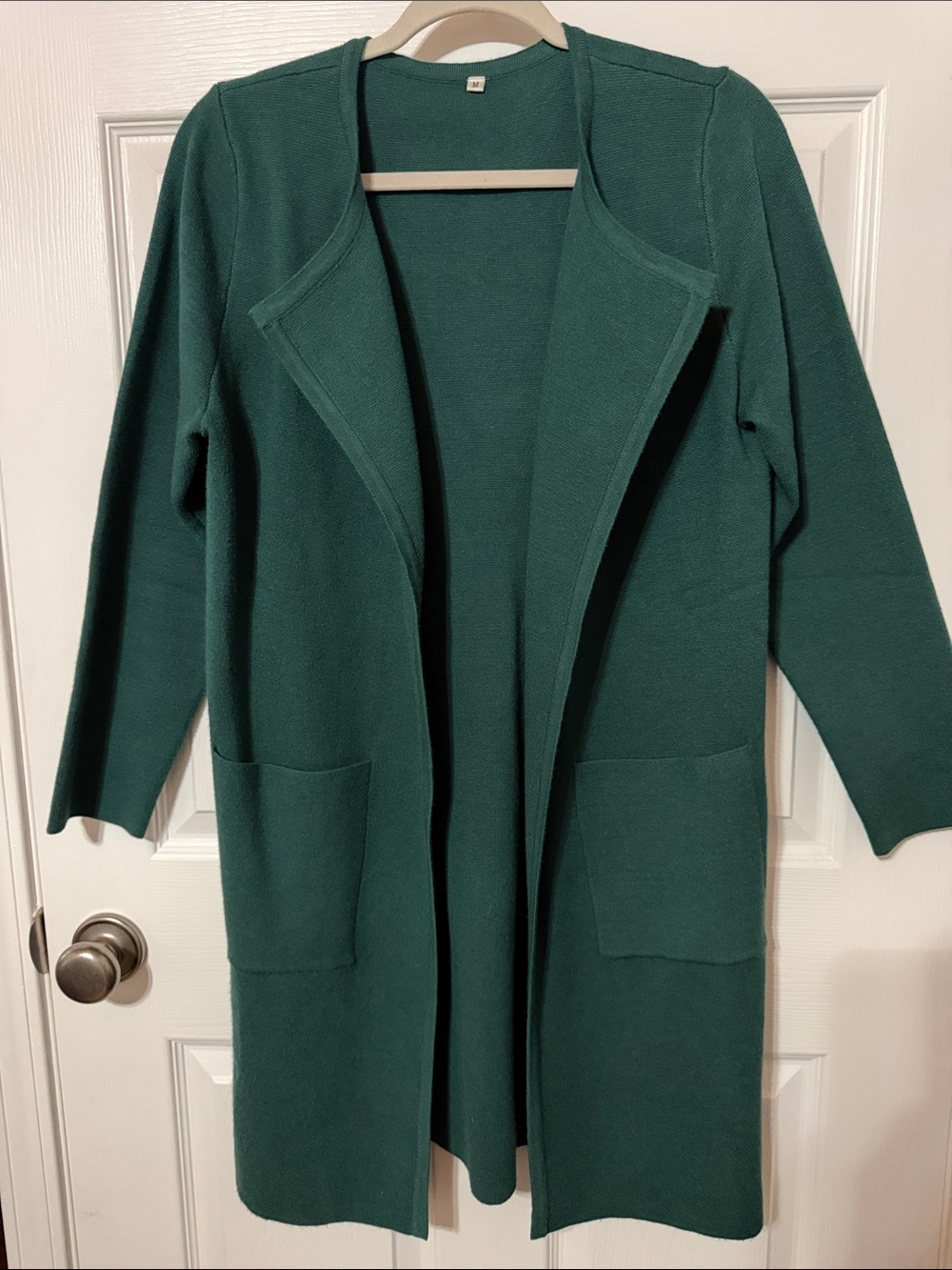 (2) Long Open Front Cardigan Sweaters - Picture 3 of 4